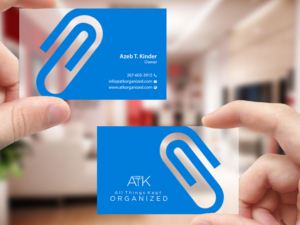 Business Card Design by Creations Box 2015 for All Things Kept Organized | Design: #11576578