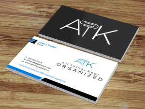 Business Card Design by Creations Box 2015 for All Things Kept Organized | Design: #11577912