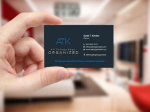 Business Card Design by Creations Box 2015 for All Things Kept Organized | Design: #11580996