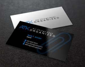 Diseño de Tarjeta de Presentación por Brand aid para All Things Kept Organized | Diseño: #11582641