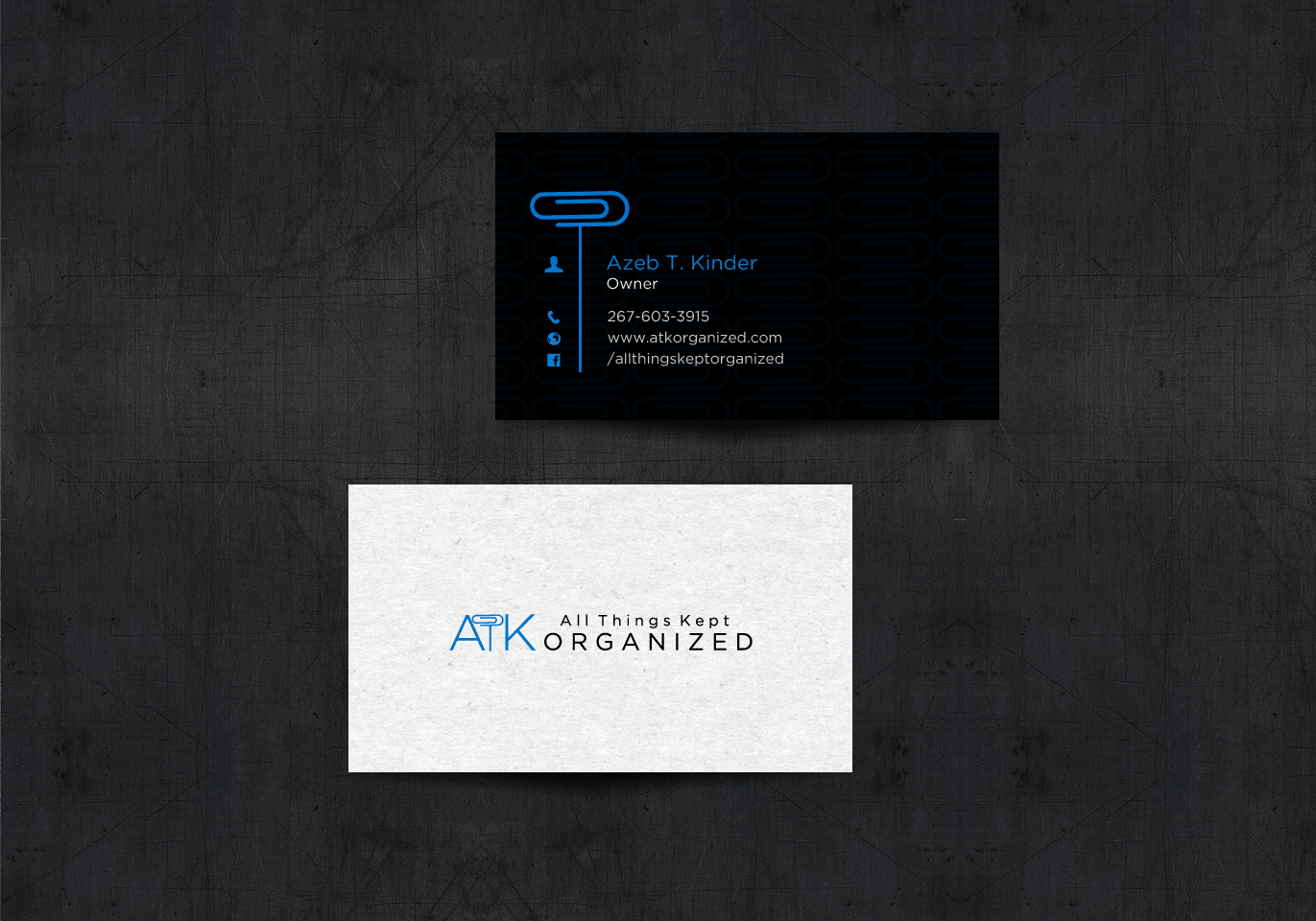 Visitenkarten-Design von chandrayaan.creative für All Things Kept Organized | Design #11573894