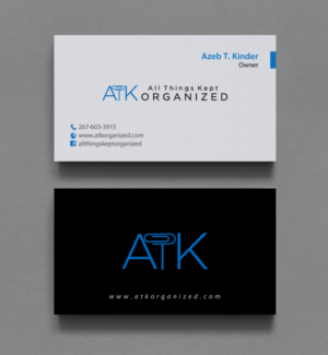 Diseño de Tarjeta de Presentación por chandrayaan.creative para All Things Kept Organized | Diseño: #11573895