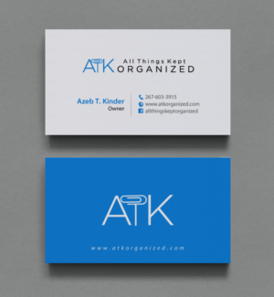 Diseño de Tarjeta de Presentación por chandrayaan.creative para All Things Kept Organized | Diseño: #11573897