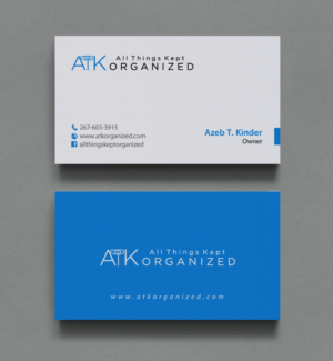 Diseño de Tarjeta de Presentación por chandrayaan.creative para All Things Kept Organized | Diseño: #11573898