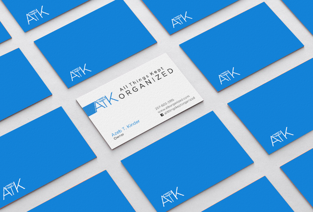 Design de Carte de Visite par chandrayaan.creative pour All Things Kept Organized | Design #11573927