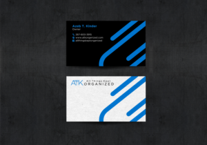 Business Card Design by chandrayaan.creative for All Things Kept Organized | Design: #11575867