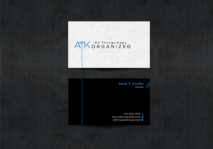 Business Card Design by chandrayaan.creative for All Things Kept Organized | Design: #11575869