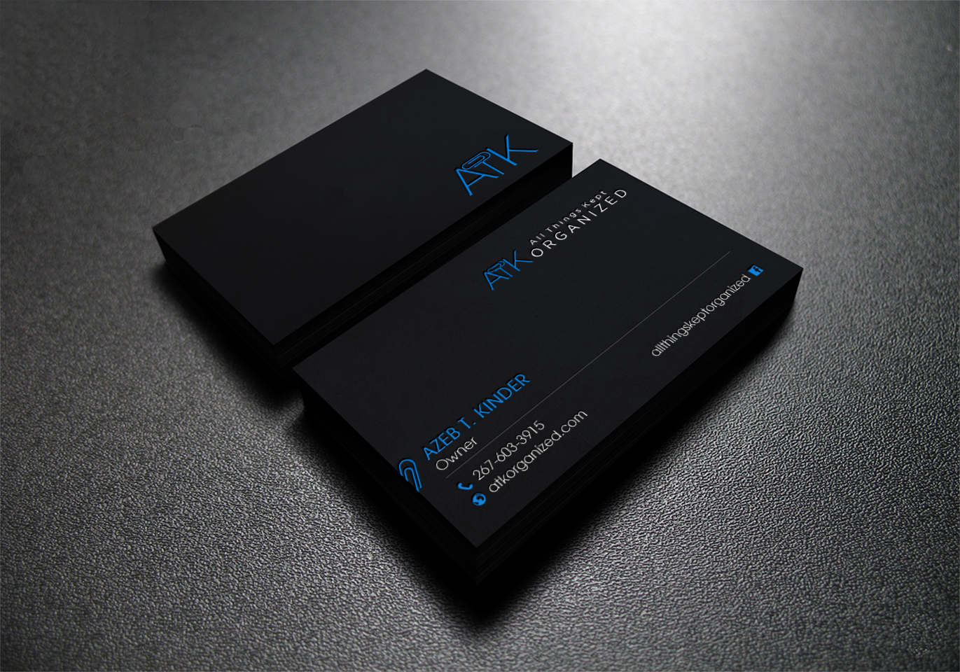 Business Card Design by chandrayaan.creative for All Things Kept Organized | Design #11575880