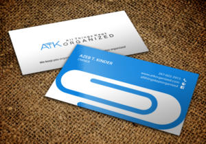 Business Card Design by chandrayaan.creative for All Things Kept Organized | Design: #11603936