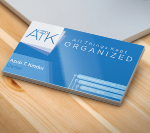 Business Card Design by rodgerskl for All Things Kept Organized | Design: #11577313