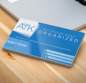 Business Card Design by rodgerskl for All Things Kept Organized | Design: #11577930