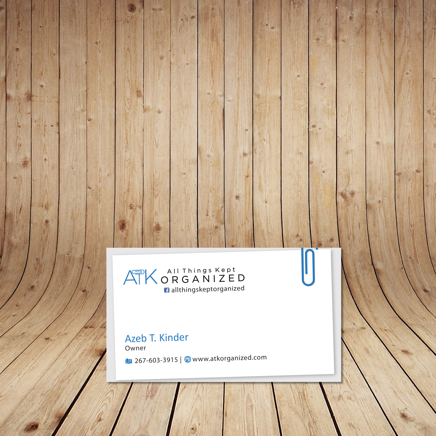 Business Card Design by tanmoy.pramanik for All Things Kept Organized | Design #11565734