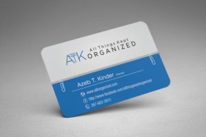 Business Card Design by alhemique1 for All Things Kept Organized | Design: #11573117