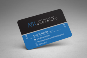 Business Card Design by alhemique1 for All Things Kept Organized | Design: #11573118
