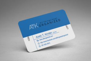 Business Card Design by alhemique1 for All Things Kept Organized | Design: #11573119