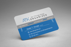 Business Card Design by alhemique1 for All Things Kept Organized | Design: #11576174