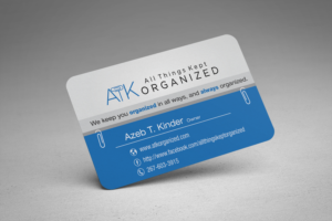 Business Card Design by alhemique1 for All Things Kept Organized | Design: #11576175