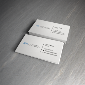 Business Card Design by Chipyz for All Things Kept Organized | Design: #11654429