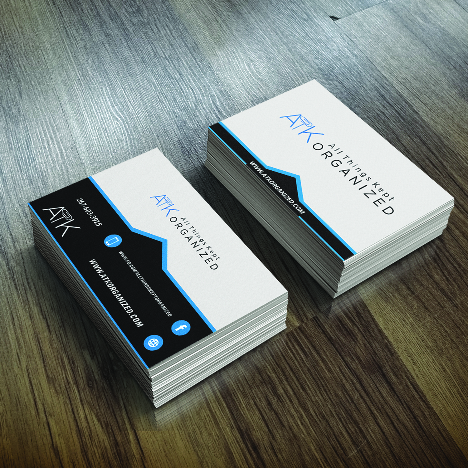 Business Card Design by spouka for All Things Kept Organized | Design #11721089