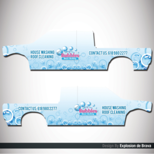 Signage Design by BHAMQR for Bubbles House Washing | Design: #11633202