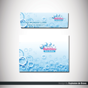 Signage Design by BHAMQR for Bubbles House Washing | Design: #11633203