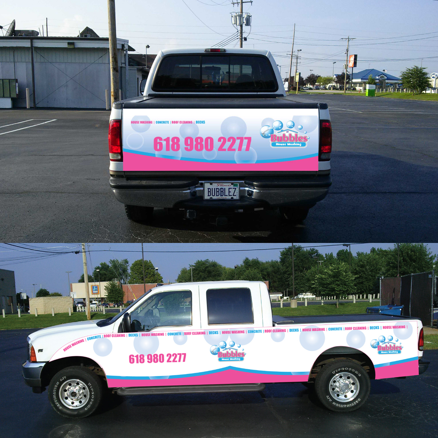 Signage Design by m.allahe87 for Bubbles House Washing | Design #11630134