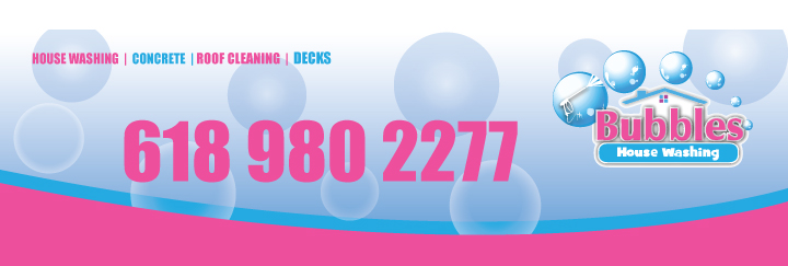 Signage Design by m.allahe87 for Bubbles House Washing | Design #11630135