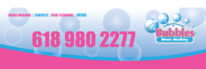Signage Design by m.allahe87 for Bubbles House Washing | Design: #11630135