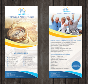 Flyer Design by alex989 for Triangle  Adventures | Design: #11571032