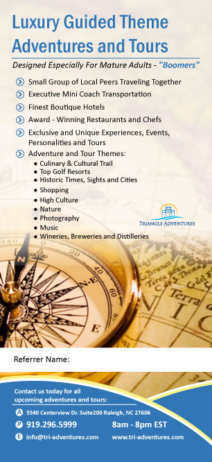 Flyer Design by Parul for Triangle  Adventures | Design #11596781