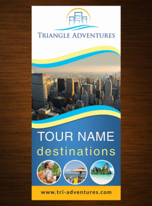 Flyer Design by creative.bugs for Triangle  Adventures | Design: #11584978