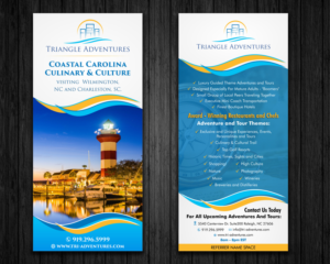 Flyer Design by ecorokerz for Triangle  Adventures | Design: #11582278