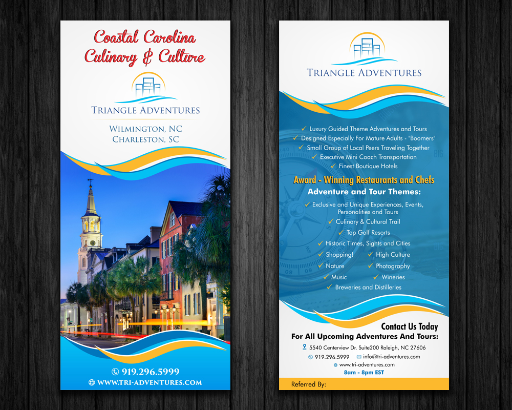 Flyer Design by ecorokerz for Triangle  Adventures | Design #11601348