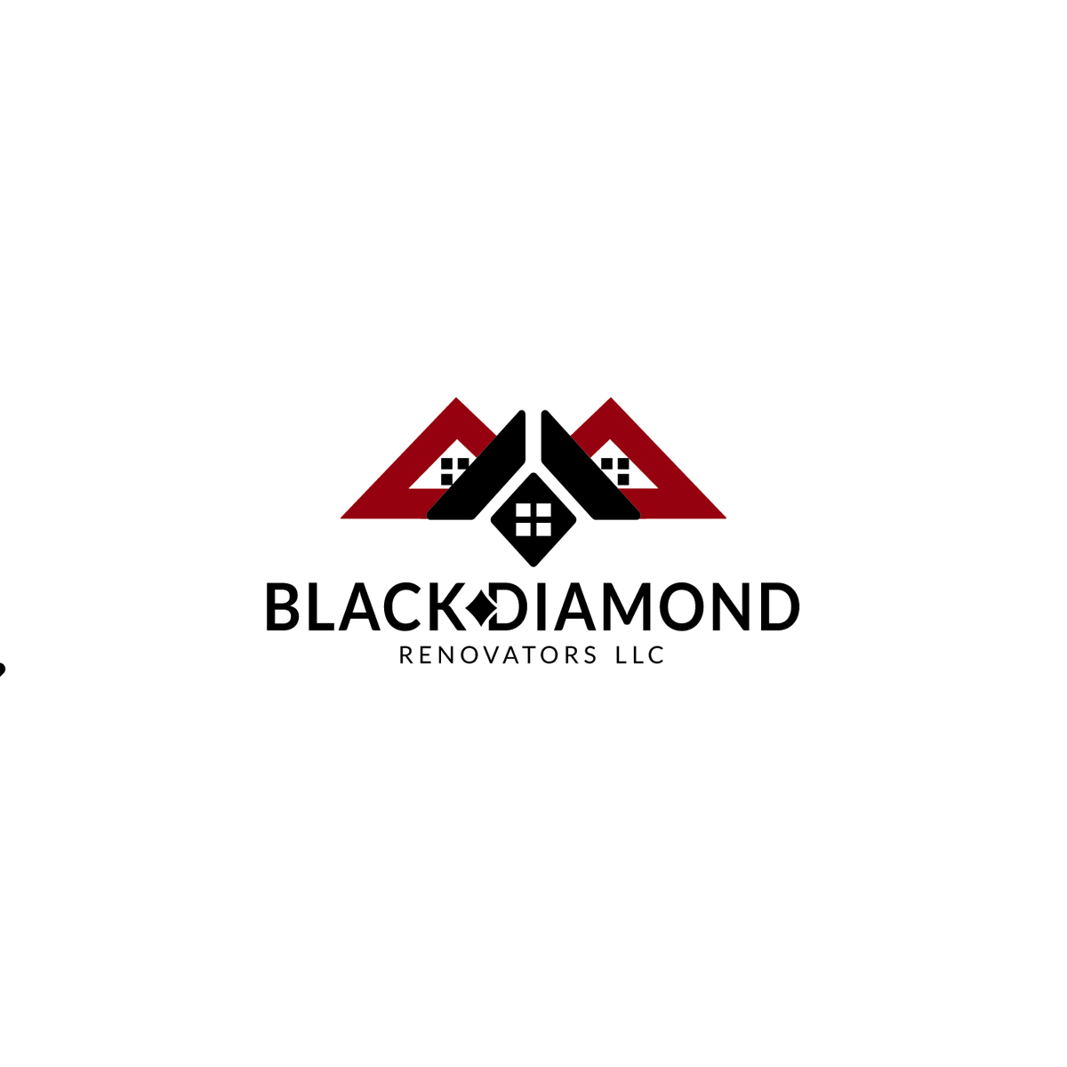 Logo Design by Venus L. Penaflor for black Diamond Renovators LLC | Design #11603354