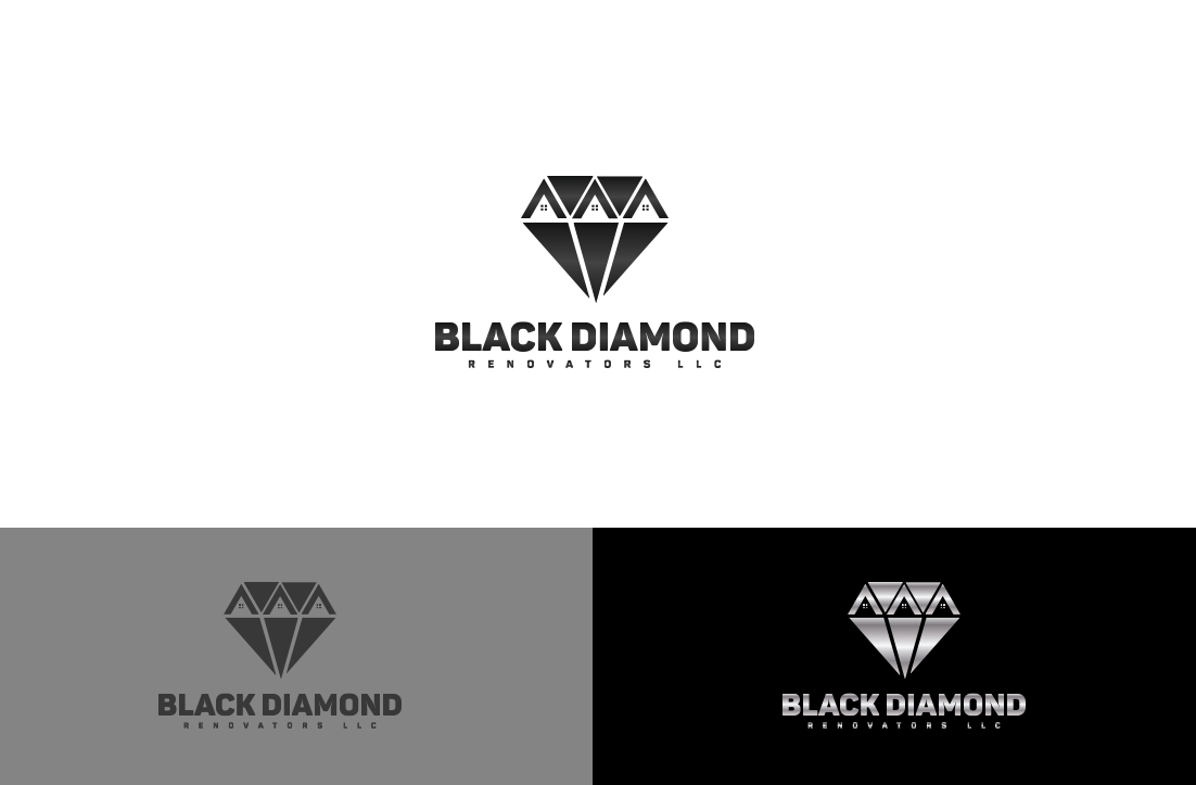 Logo Design by GLDesigns for black Diamond Renovators LLC | Design #11578744