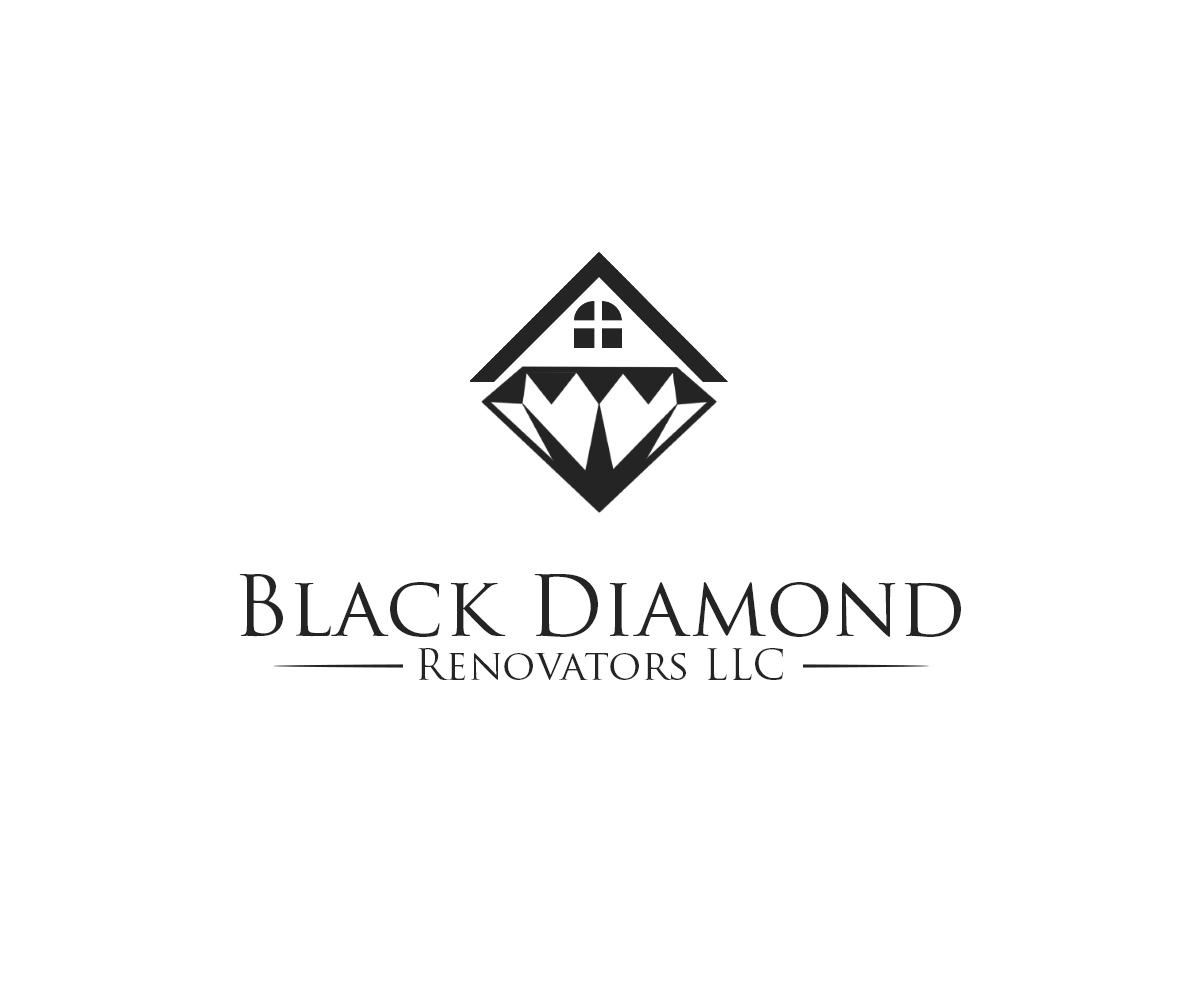 Logo Design by CreArt for black Diamond Renovators LLC | Design #11596658