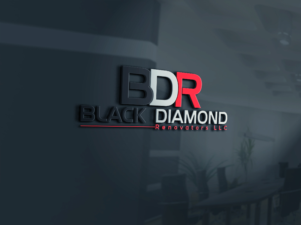 Logo Design by DESIGN Services JK for black Diamond Renovators LLC | Design #11588673