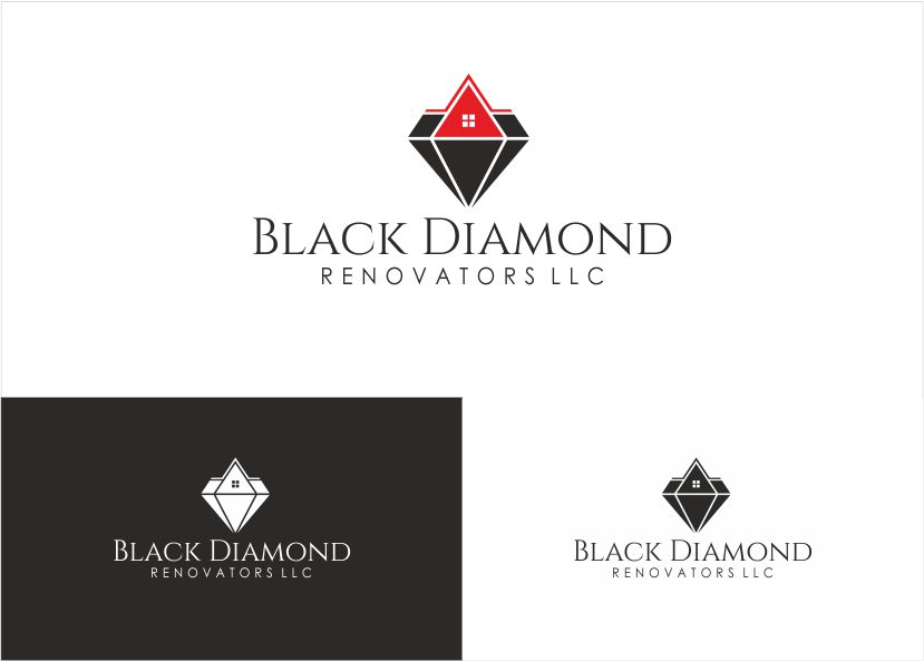 Logo Design by torodes77 for black Diamond Renovators LLC | Design #11579954