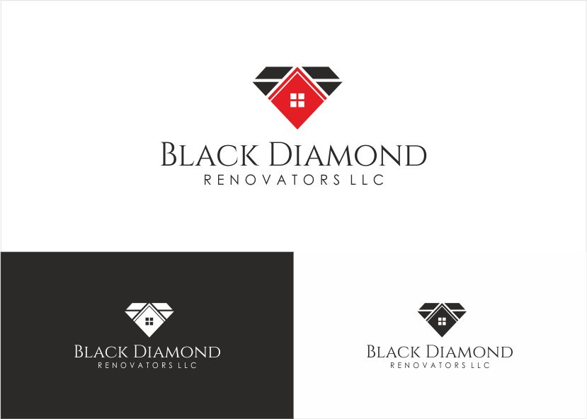 Logo Design by torodes77 for black Diamond Renovators LLC | Design #11580062
