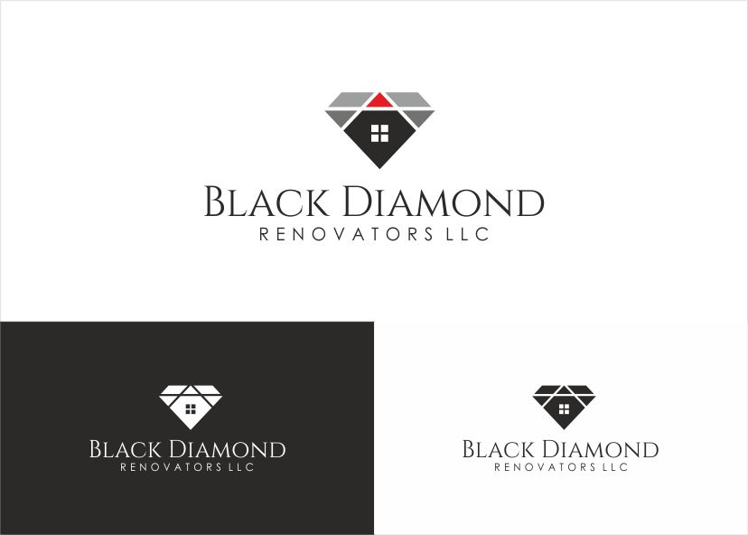 Logo Design by torodes77 for black Diamond Renovators LLC | Design #11580063