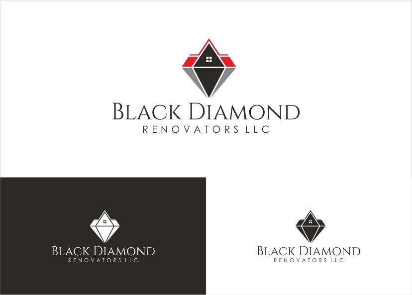 Logo Design by torodes77 for black Diamond Renovators LLC | Design #11580177