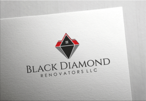 Logo Design by torodes77 for black Diamond Renovators LLC | Design: #11580178