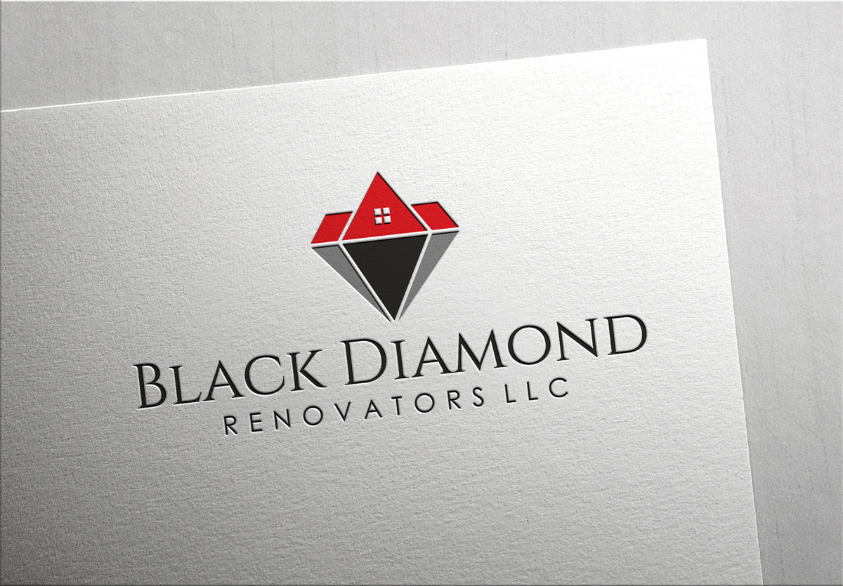 Logo Design by torodes77 for black Diamond Renovators LLC | Design #11580179
