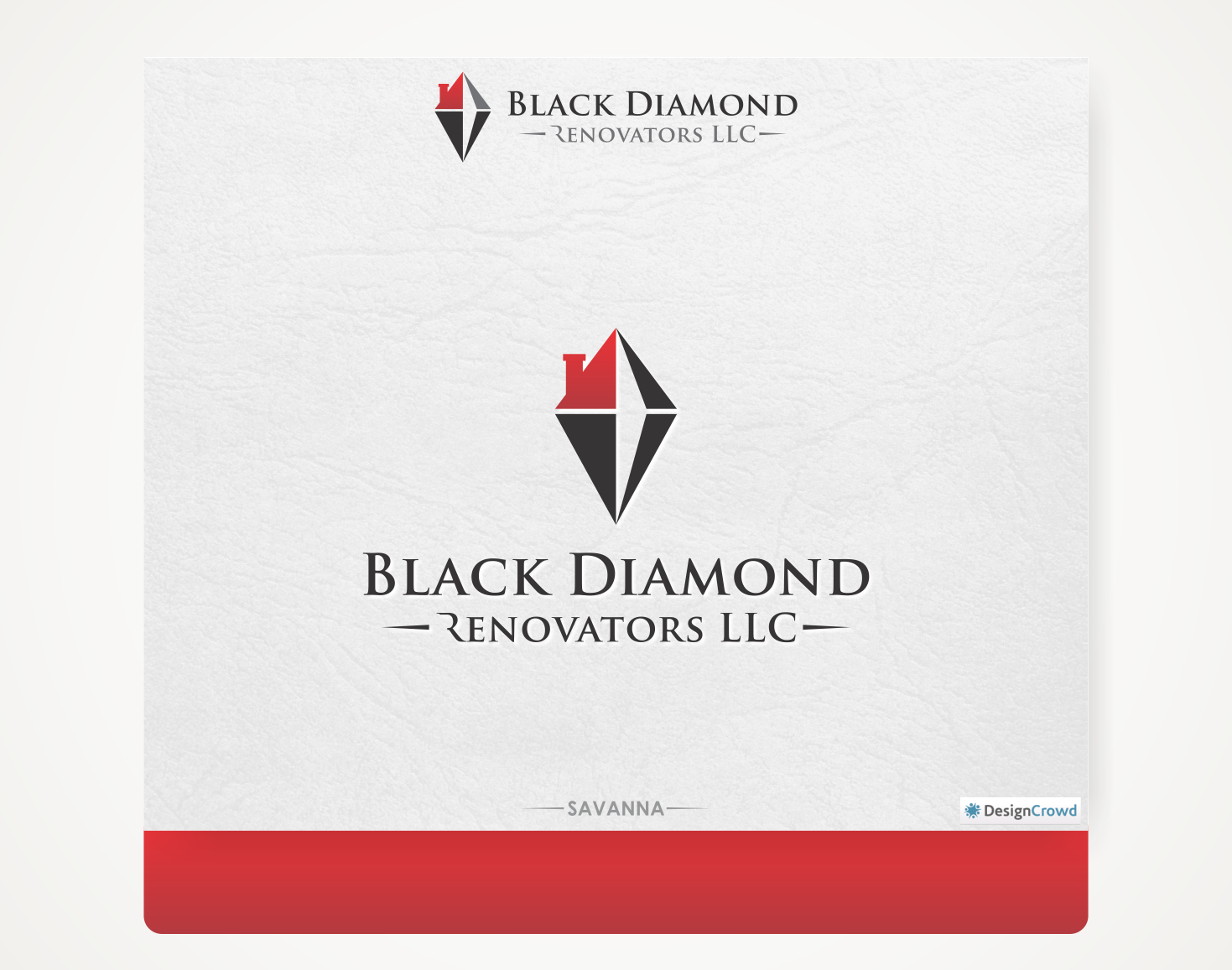 Logo Design by Savana for black Diamond Renovators LLC | Design #11579879