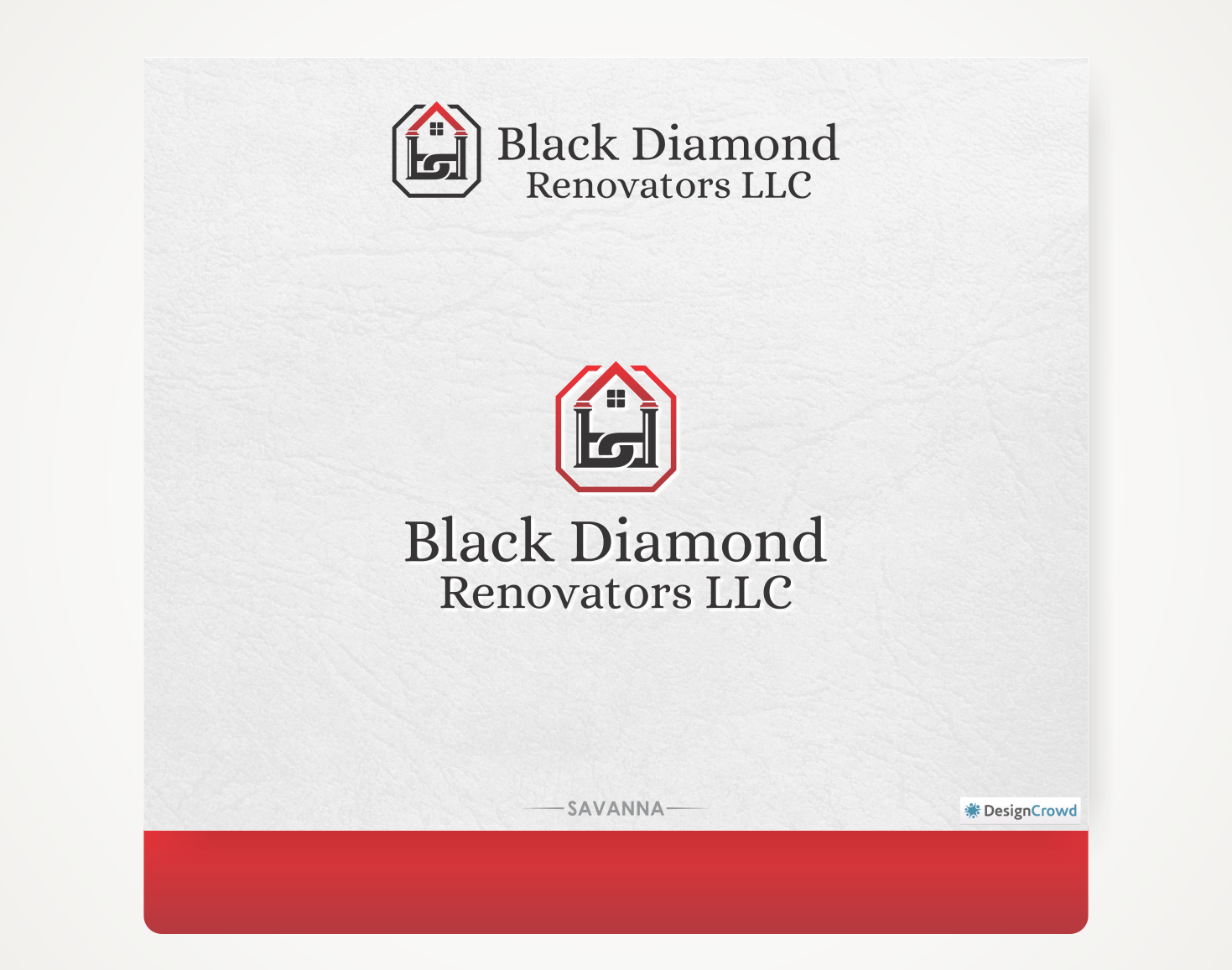 Logo Design by Savana for black Diamond Renovators LLC | Design #11579880