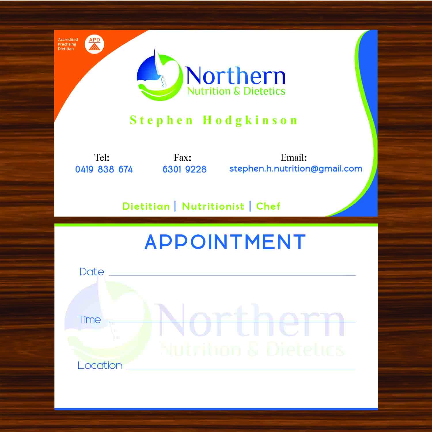 Visitenkarten-Design von gitaugriffith für dieses Projekt | Design #11964426