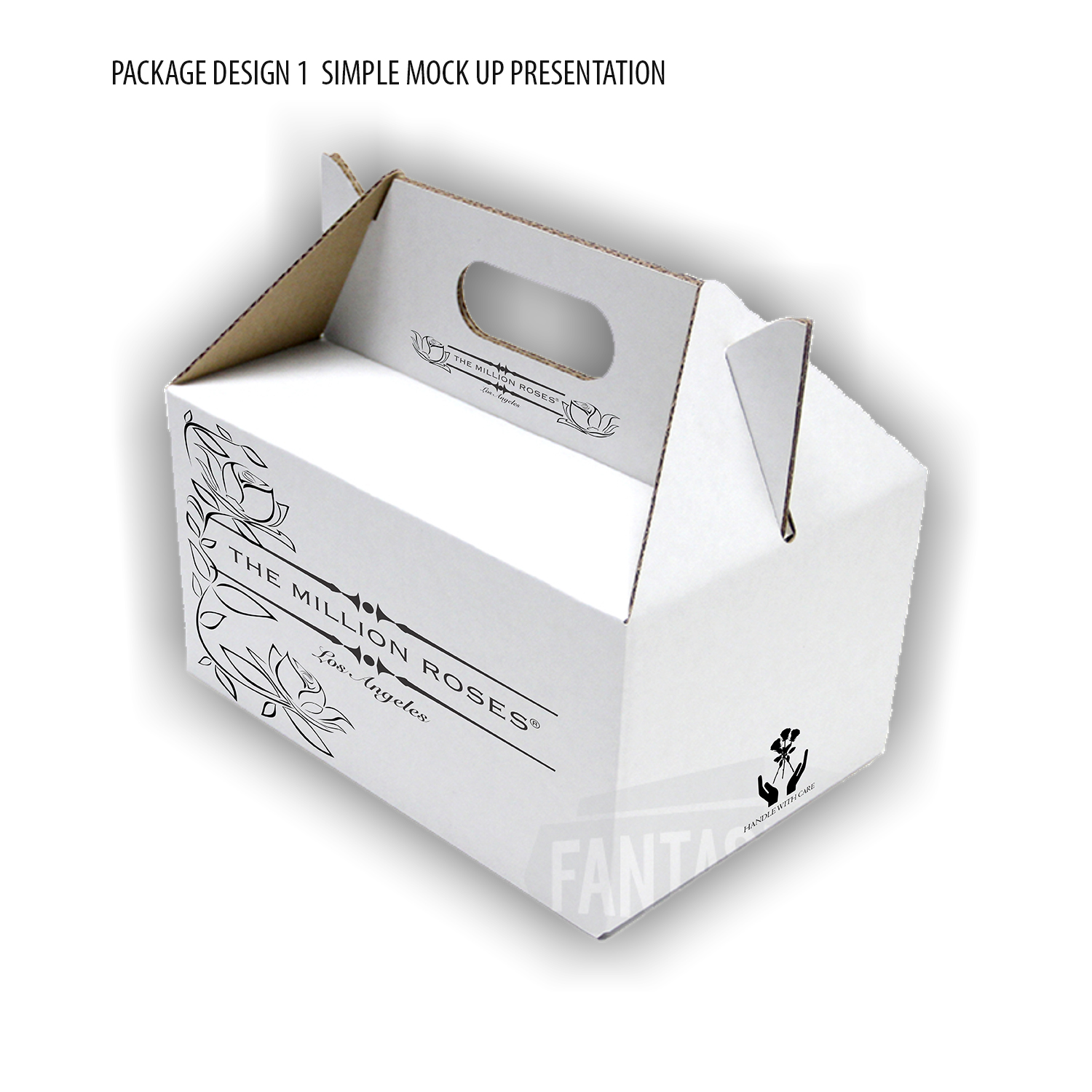 Design Emballage par Chromax8 pour The Million Roses Inc. | Design #12175877
