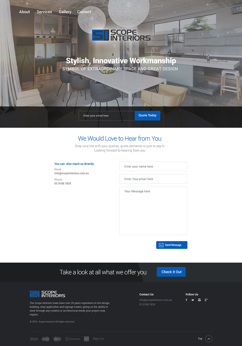 Web Design by creationz2011 for Sign Projects Australia | Design #11699641