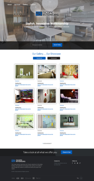 Web Design by creationz2011 for Sign Projects Australia | Design: #11743482