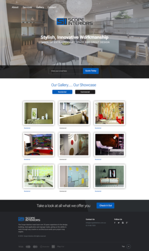 Web Design by creationz2011 for Sign Projects Australia | Design: #11752167